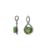 AP-8104-PR Sterling Silver Pendant With Peridot Q.